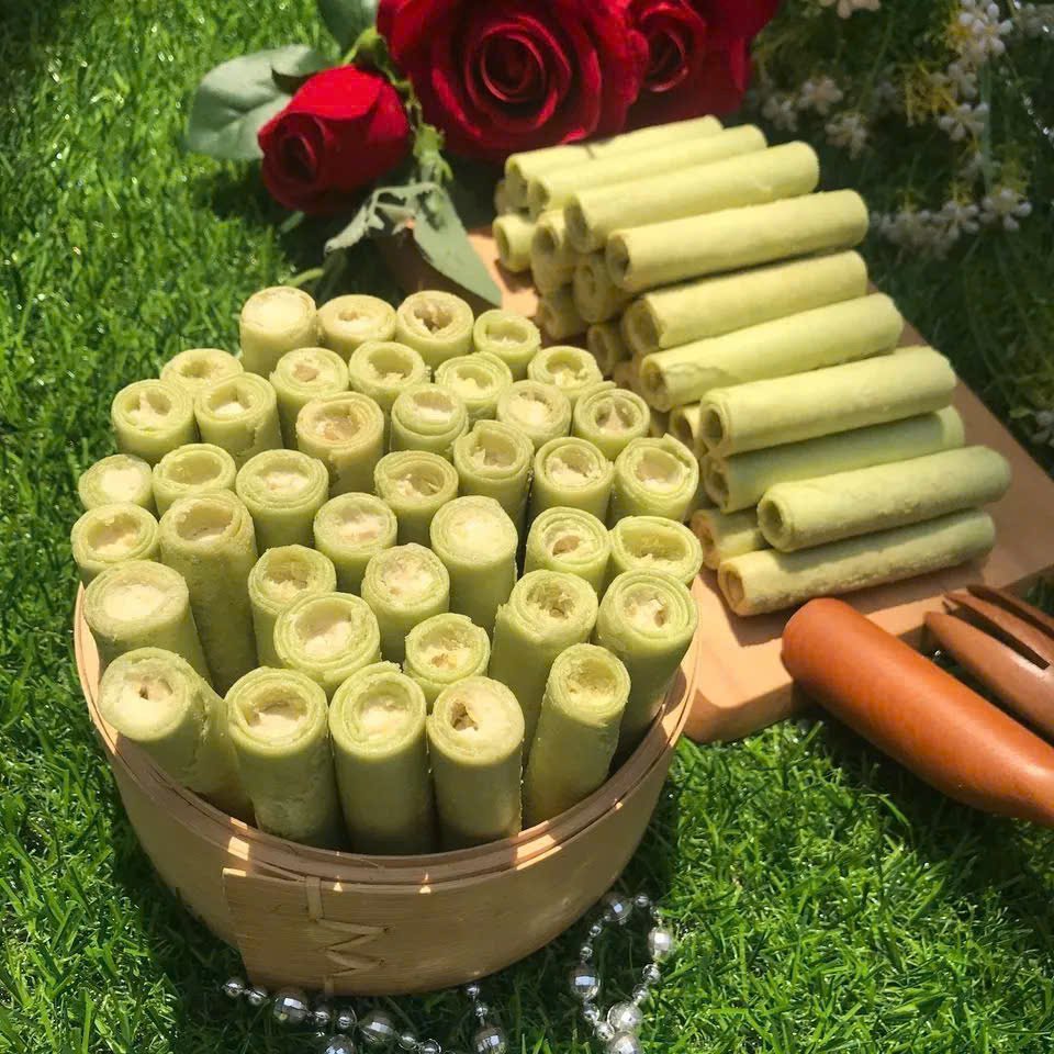 Bánh ống lá dứa - Hình ảnh 2